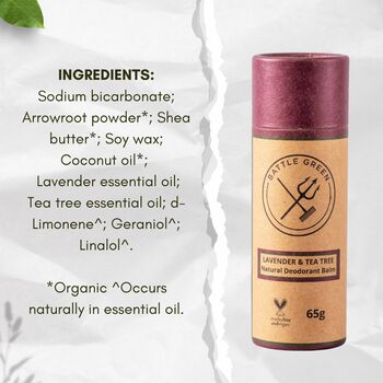 Plastic Free Natural Deodorant 65g, 5 of 12