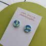 Colour Mini Leather Painted Studs, thumbnail 8 of 12