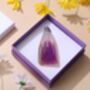 Amethyst Crystal Soap With Real Amethyst Heart Shaped Crystal Inside, thumbnail 5 of 7