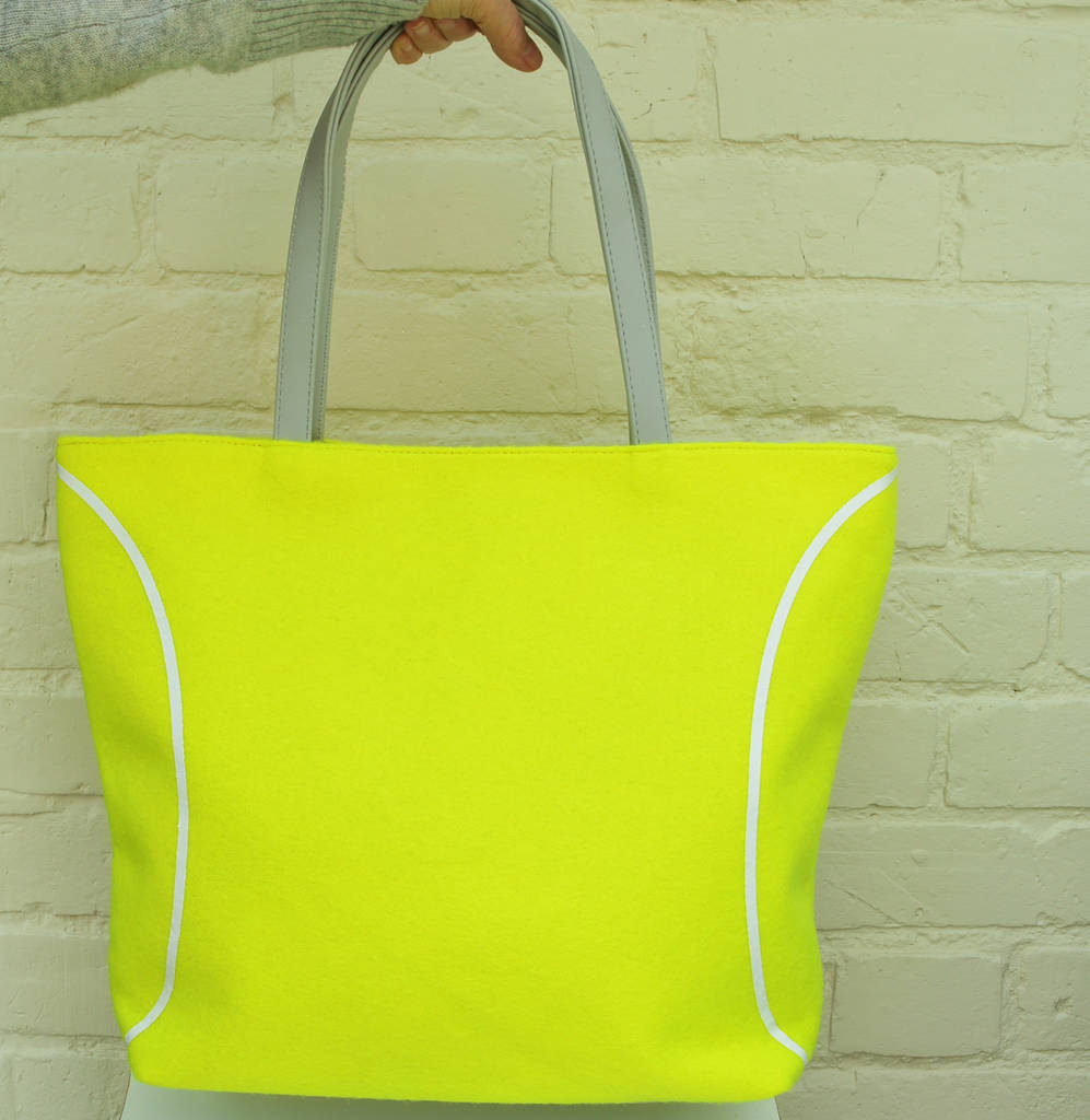 Genuine Tennis Ball Tote Bag By Me and My Sport