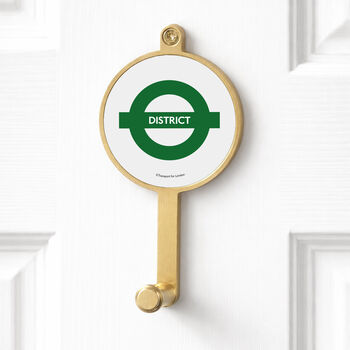 London Underground Station Tube Line Wall Coat Hooks, 3 of 9