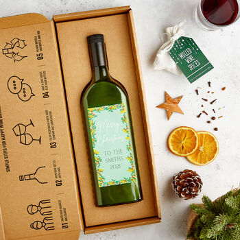 Personalised Letterbox Wine® Mulled Wine Set, 2 of 3