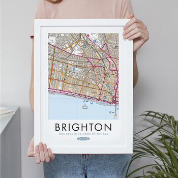 Your Favourite UK Place Personalised Print Custom Made, 4 of 12