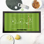 Personalised Offside Rule Bar Mat, thumbnail 1 of 3