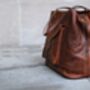Oversized Leather Tote Bag For Women Gift For Her, thumbnail 3 of 12