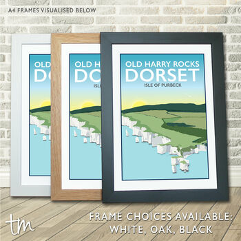Old Harry Rocks, Isle Of Purbeck, Dorset Print, 2 of 5