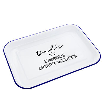 Personalised Baking Tray For Dad, 3 of 6