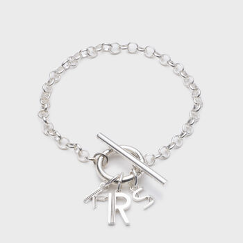 Personalised Family Initial Charm Bracelet, 5 of 10