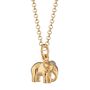 Elephant Necklace, Sterling Silver Or Gold Plated, thumbnail 11 of 11