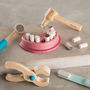 Personalised Children's Wooden Dentist Tool Belt Toy, thumbnail 4 of 4