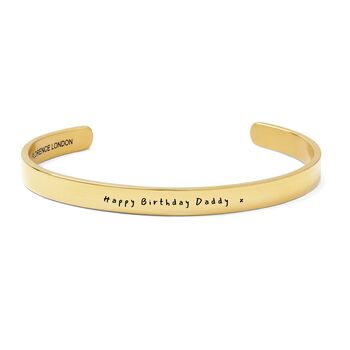 Personalised Men's Handwriting Bracelet, 5 of 6