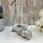 Molten Glass Round Bowl On Whitewashed Teak Root Base, thumbnail 7 of 8