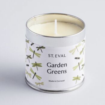 Garden Greens Scented Tinned Candle, 3 of 3