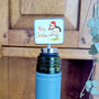 Personalised Puffin Christmas Bottle Stopper, thumbnail 1 of 6