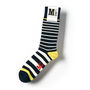 Breton Stripe Nine Gauge Fine Sock, thumbnail 1 of 3