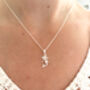 Sterling Silver Mermaid Pendant Necklace, thumbnail 5 of 7