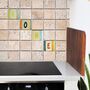 Ceramic Letters Wall Tiles Or Coasters Bright Coloured, thumbnail 4 of 9