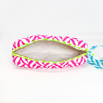 Handmade Neon Pink Pencil Case, 3 of 3