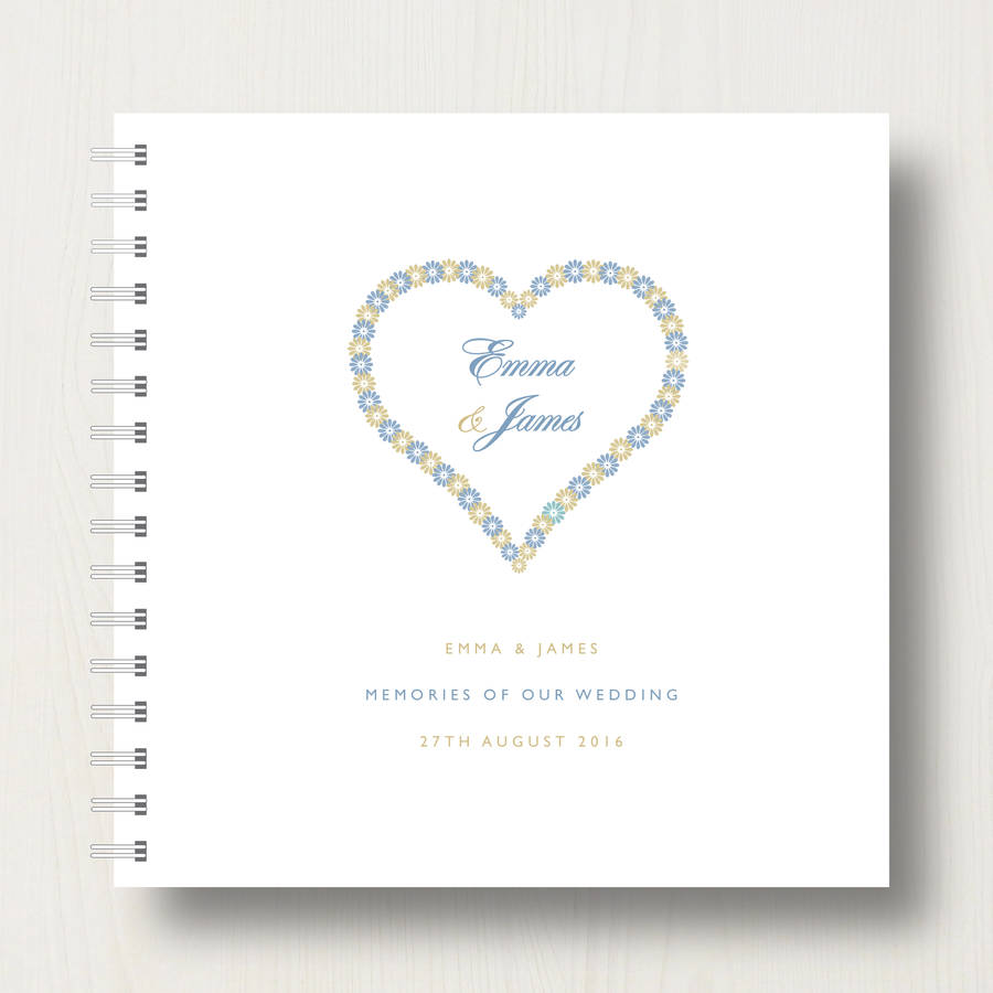 Personalised Wedding Memories Book Or Planner, 1 of 11