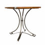 Industrial Vintage Square Bistro Café Table 70cm, thumbnail 6 of 6