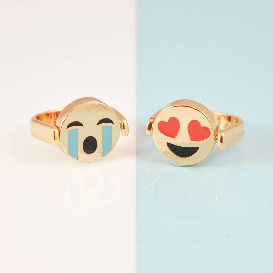 Reversible Emoji Ring By Me & Zena