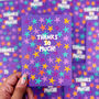 Colourful 'Thanks So Much' Star Card, thumbnail 2 of 6