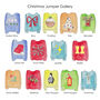 Personalised Christmas Jumper Hoop Christmas Decoration, thumbnail 2 of 2