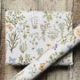 Wild Flower Wrapping Paper Recyclable, thumbnail 2 of 4