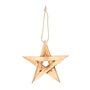 Hanging Wooden Pentagram Decoration, thumbnail 2 of 3