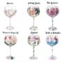 Hand Painted Gin Glasses, thumbnail 3 of 6