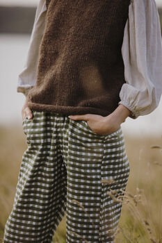 Fisherwoman's Vest Mocha, 2 of 5