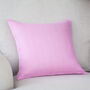 Lollypop Pink Herringbone Cushion Cover, thumbnail 1 of 2