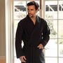 Men's Lightweight Dressing Gown Atlas Grey, thumbnail 1 of 4