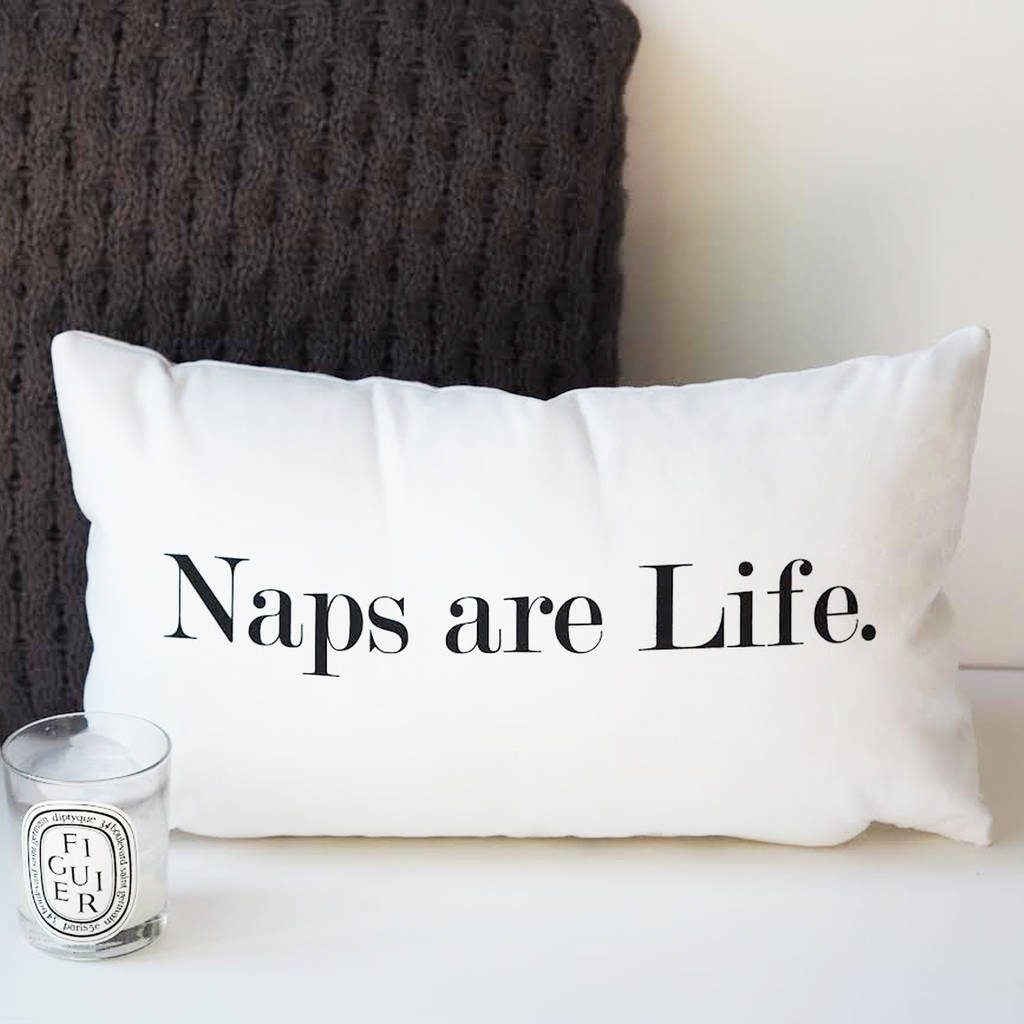 Naps Are Life Cushion, 1 of 3