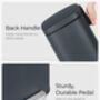 Kitchen Bin 30 L Pedal Trash Can Soft Close Lid, thumbnail 8 of 9