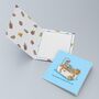 Cute Bear Bath Greetings Card, thumbnail 3 of 9