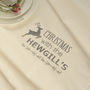 Personalised Organic Christmas Dinner Tablecloth, thumbnail 4 of 4