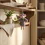 Handmade Felt Violet The Mouse Decoration, thumbnail 3 of 3