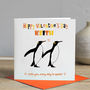 Valentine's Day Card Penguins, thumbnail 1 of 2