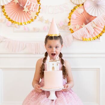 Pink Princess Party Hats X Eight, 4 of 6