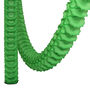 Classic Garland Paper Decoration, Bright Green, thumbnail 1 of 3