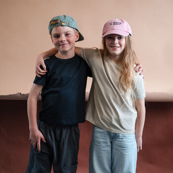 Is It Time For Ice Cream Personalised Kids Cap, 3 of 3