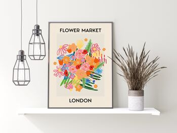 Flower Market London Print, 3 of 3
