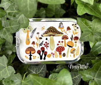 Traditional Bento Box With Mushroom Art, 7 of 8