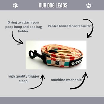 Patchwork Dog Lead/Leash, 2 of 3