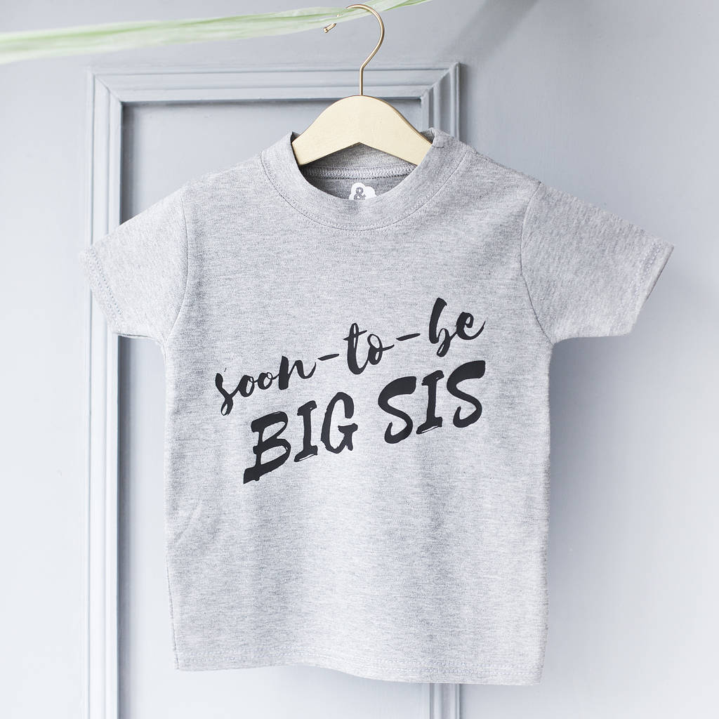 Big Sis Baby Announcement T Shirt, 1 of 7