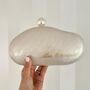Personalised Gold Pearl Wedding Clutch Bag, thumbnail 1 of 3