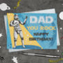 Original Stormtrooper Happy Birthday Dad Card, thumbnail 1 of 2