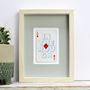 A Diamond In The Rough Vintage Playing Card Print, thumbnail 3 of 6