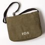 Personalised Vintage Canvas Despatch Bag, thumbnail 1 of 7